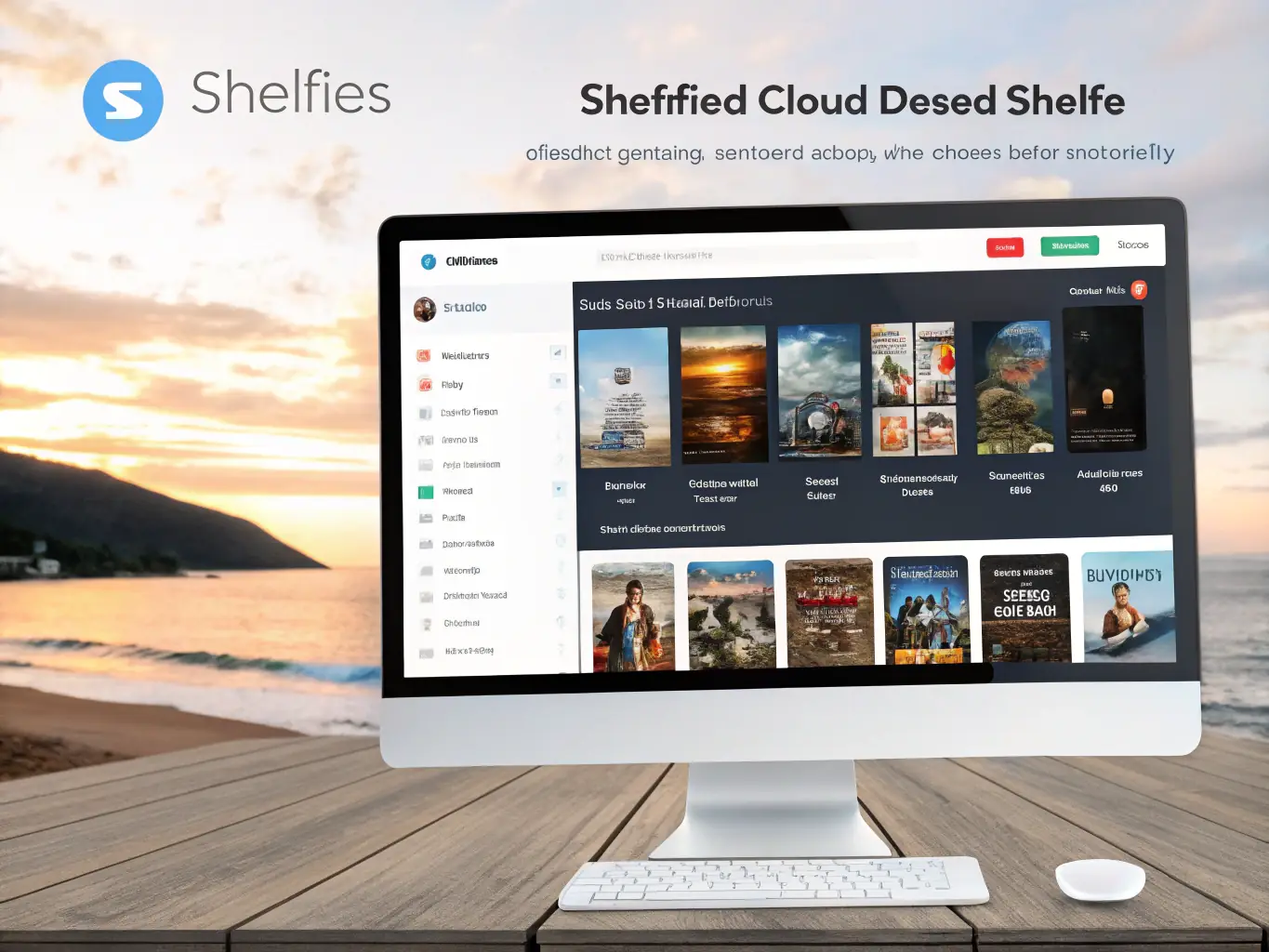 A visual representation of the Shelfies cloud-based dashboard, showcasing how uploaded shelfies are organized and accessible for streaming and internal review. The dashboard includes search and filtering options.